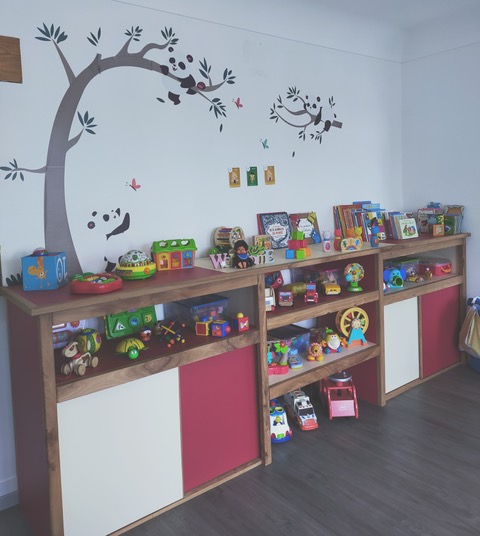 La salle de jeu